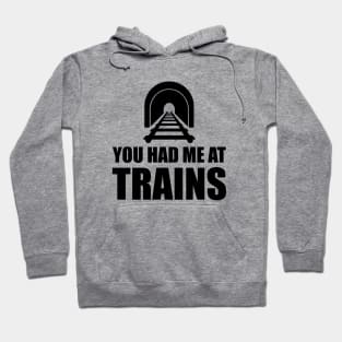 Train - You had me at trains Hoodie